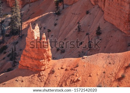 Image, Stock Photo Like a chapel, hoodoo in the Bryce Canyon Utah