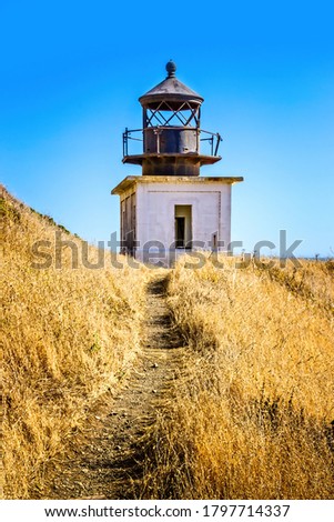 Similar – Foto Bild Der verlassene Leuchtturm von Punta Gorda an der Verlorenen Küste, Kalifornien