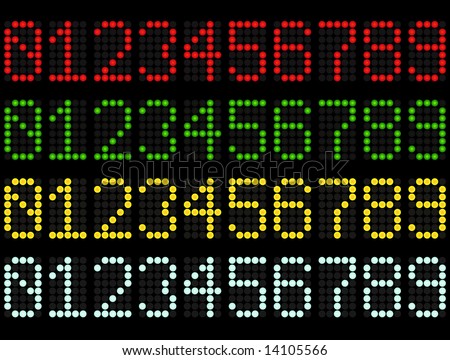 Scoreboard Stock Photo 14105566 : Shutterstock