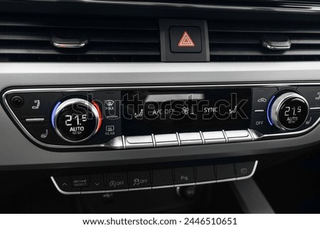 Similar – Image, Stock Photo Air intake in the grey painted bonnet of a van in Oerlinghausen near Bielefeld on the Hermannsweg in the Teutoburg Forest in East Westphalia-Lippe