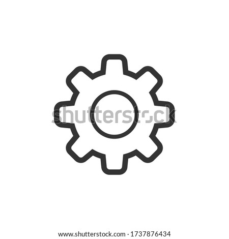 Setting or function icon design. Website, user interface or application icon. Vector illustration.