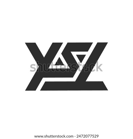 YST letter logo, YST or Y S letter alphabet logo