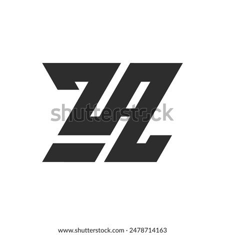 ZAL letter logo, ZAL or Z L letter alphabet logo