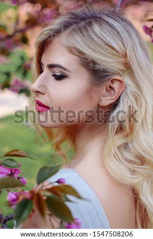 Similar – Image, Stock Photo The delicate Princess Sakura rose petals as nature background