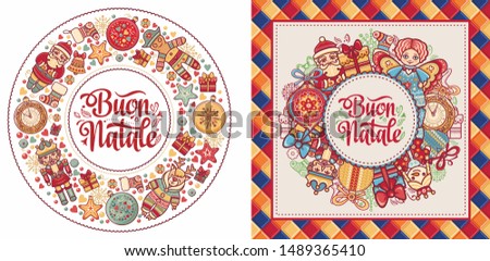 Buon Natale Translation English.Shutterstock Puzzlepix