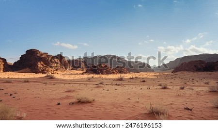 Image, Stock Photo Rocky formations in the island of Baleal on the Atlantic coast in a foggy day. Peniche, Portugal