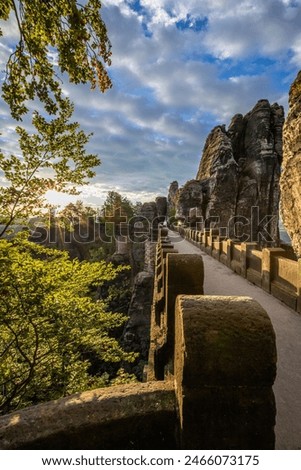 Foto Bild Das Elbtal bei Bad Schandau mit dem Lilienstein im Hintergrund