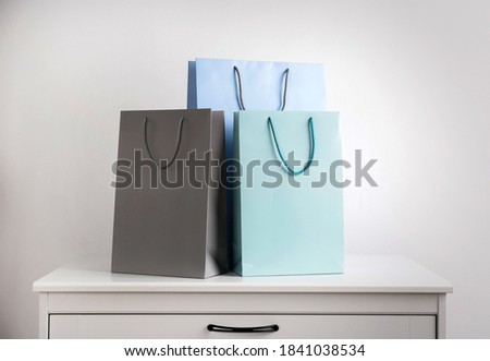Similar – Image, Stock Photo Color shopping bags