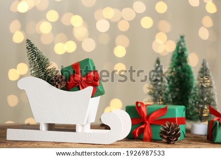 Similar – Image, Stock Photo small wooden christmas tree