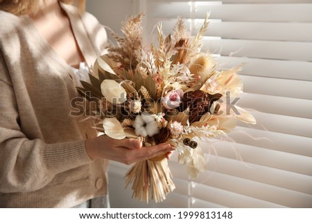 Image, Stock Photo Dried bouquet of flowers