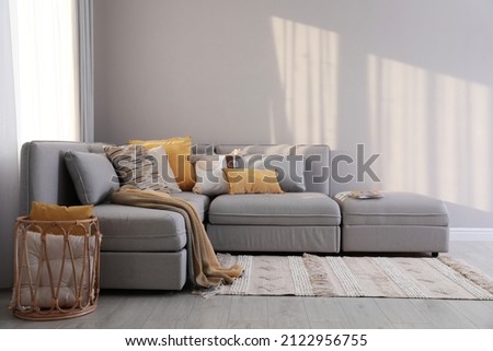 Image, Stock Photo Seat corner Sofa