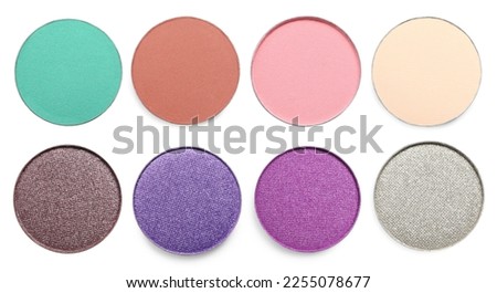 Similar – Image, Stock Photo Many eyes with shadows on gray background