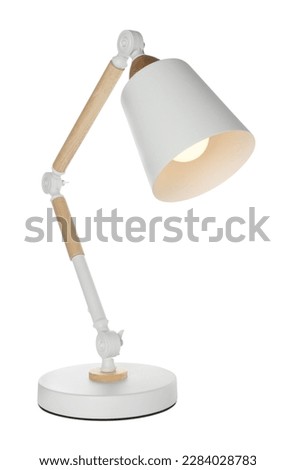 Similar – Foto Bild weiße Tischlampe Lampe