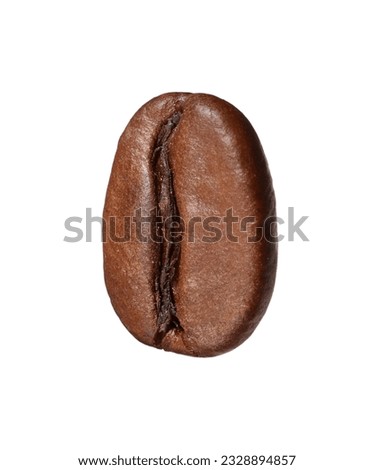 Similar – Foto Bild Eine Kaffeebohne auf schwarzem Hintergrund isoliert.