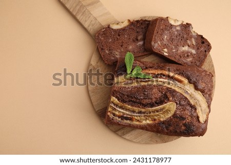 Similar – Foto Bild Stückchen süßes Brot auf dem Tisch