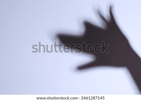 Similar – Image, Stock Photo shadow games Shadow