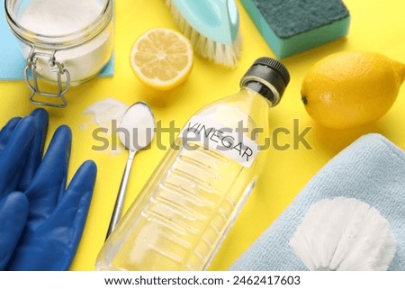 Similar – Image, Stock Photo Organic and eco-friendly hygiene and toiletries product showing sustainable lifestyle and ethical consumerism