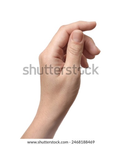 Similar – Image, Stock Photo a female hand holds an electronic tablet and five yellow virtual stars above the screen. User rating of the application, service. Quality Rating