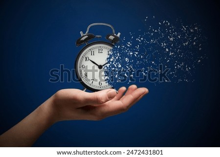 Similar – Image, Stock Photo Time is running out