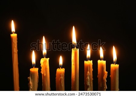 Image, Stock Photo hope Church Candle