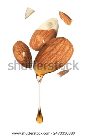 Similar – Image, Stock Photo nuts and almonds on yellow background