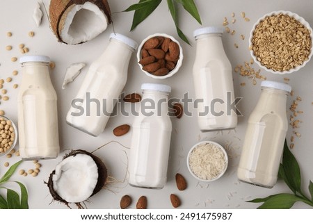 Similar – Foto Bild Vegane Hafer-Milch, nicht-milchhaltige Alternativmilch