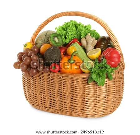 Similar – Image, Stock Photo Autumn fresh fruit food in the kitchen