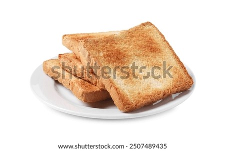 Similar – Image, Stock Photo Homemade toasted bread with fried egg, spinach and aromatic herbs