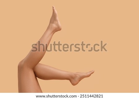 Similar – Image, Stock Photo The legs of a fisherman next to a bucket of caught fish next to a water basin on a fish farm in Vietnam