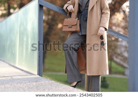 Similar – Image, Stock Photo Stylish Lady in the 50s