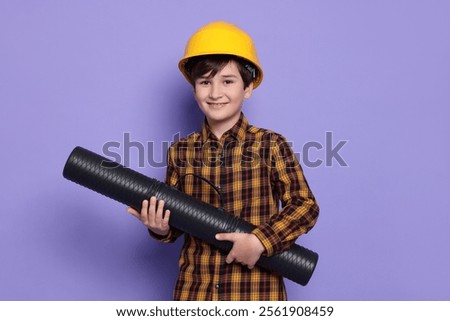 Similar – Image, Stock Photo Childhood | Blueprint