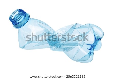 Similar – Foto Bild Plastikflasche auf dem Strandsand.