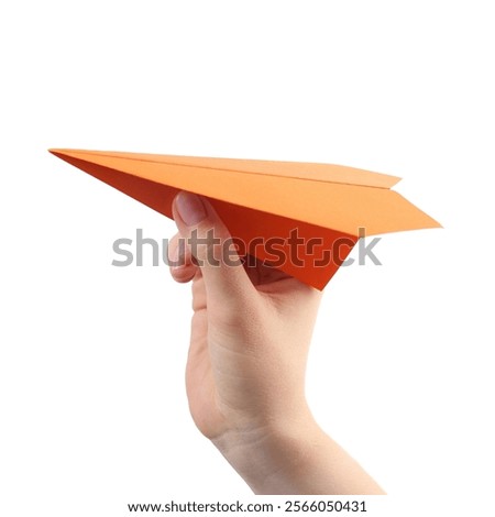 Similar – Image, Stock Photo Hand holds the flying dragon