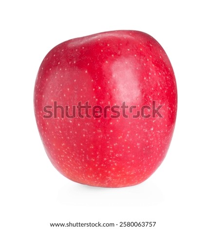 Similar – Image, Stock Photo One fresh red organic apple on a blue studio background