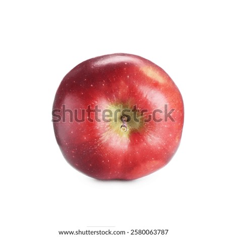 Similar – Image, Stock Photo One fresh red organic apple on a blue studio background