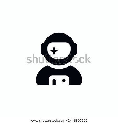 Astronaut User Profile Space icon