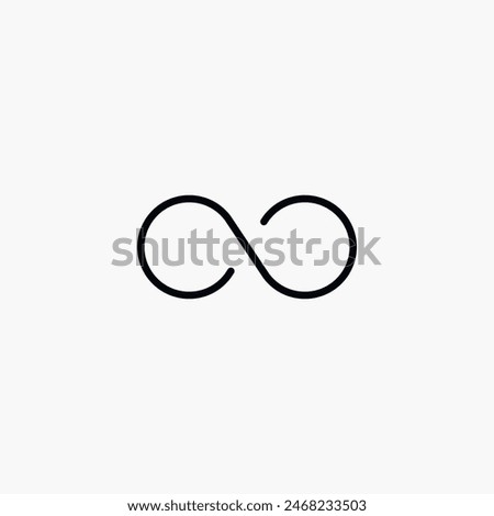 infinity eternity endless sign icon