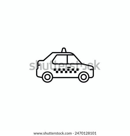 taxi car vehicle cab icon