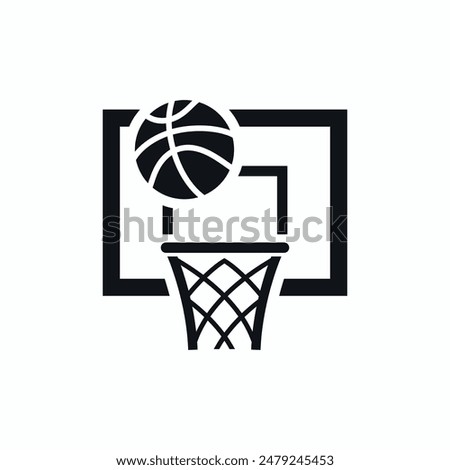 basketball ball sport play icon