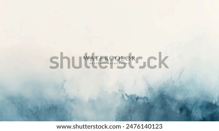 Image, Stock Photo watercolours Watercolors