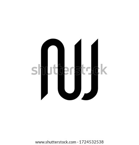 Initial Letter NW Logo Design Vector Template. Creative Abstract NW Letter Logo Design