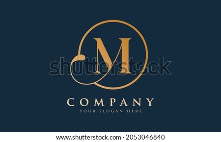 Letter M Logo With Creative Modern Business Typography Vector Template. Creative Abstract Letter M Logo Design