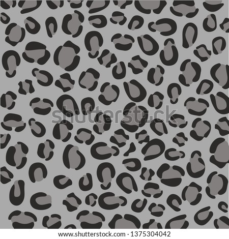 leopard seamless pattern. animal print. Vector