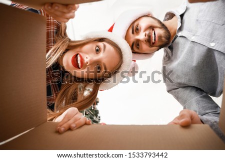 Similar – Image, Stock Photo Look inside the Christmas house