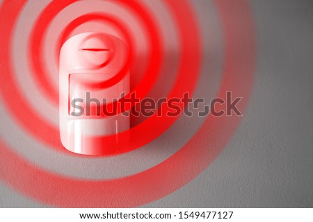 Similar – Image, Stock Photo motion detector