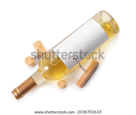 Similar – Image, Stock Photo empty opened alcohol bottle lies on a wall