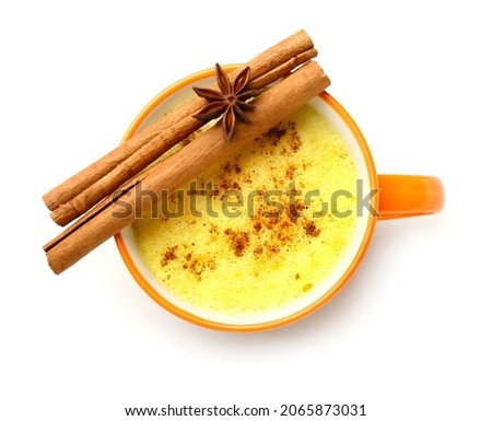 Similar – Image, Stock Photo turmeric milk