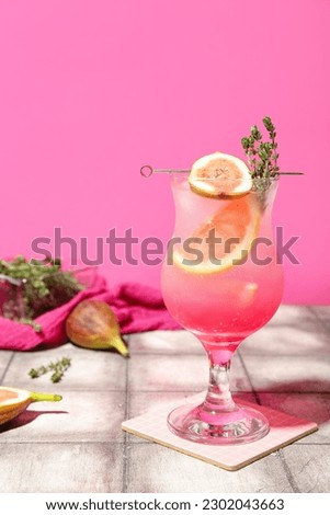 Similar – Image, Stock Photo Thyme near glass of olive oil