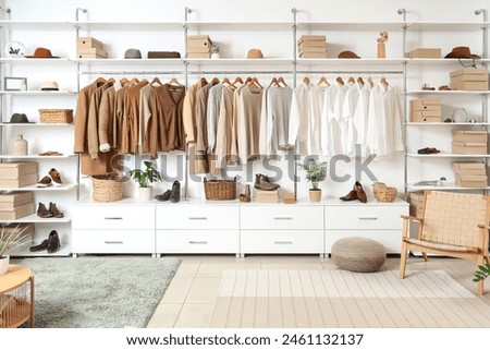 Similar – Image, Stock Photo hanging out the clothes outdoors