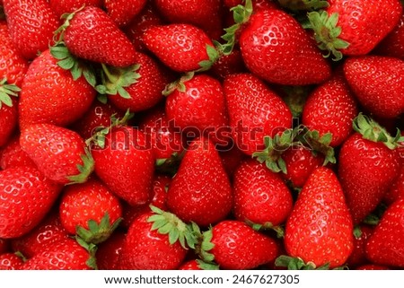 Similar – Image, Stock Photo Fresh Organic Strawberries and Apples Floating in a Tub of Water